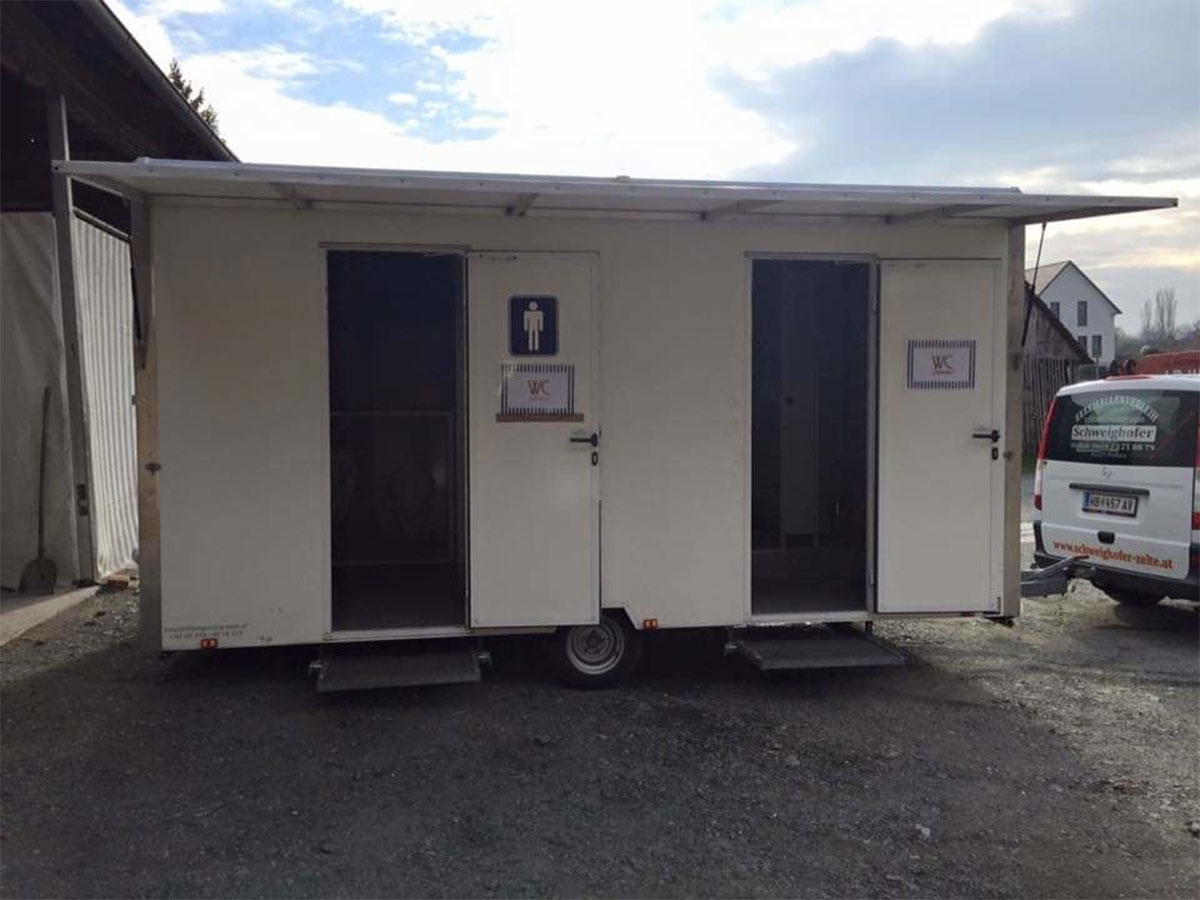 Mobile WC-Anlagen
